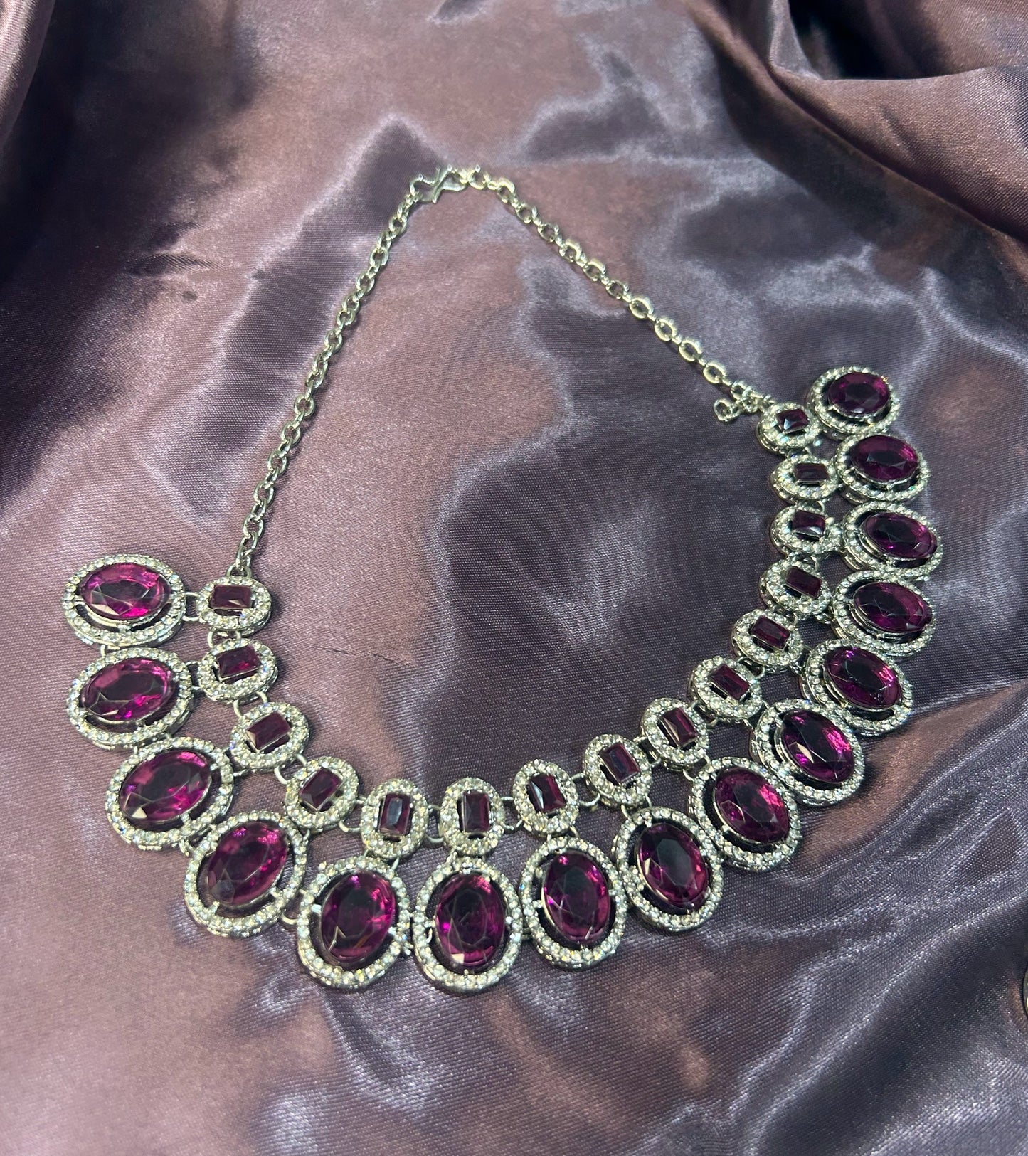 Luna 2 Layer American Diamond Set