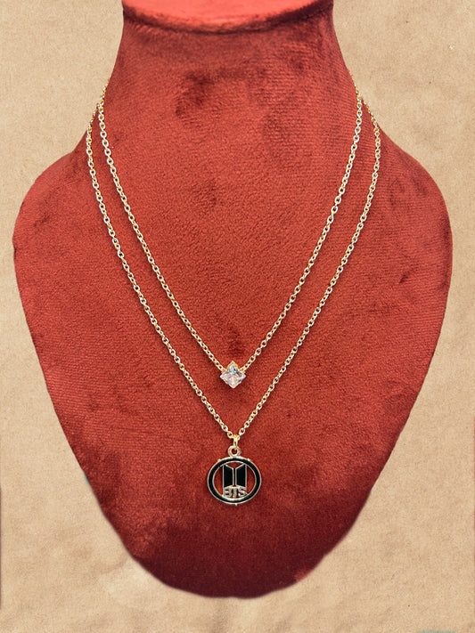 Bangtan Rose Gold Chain